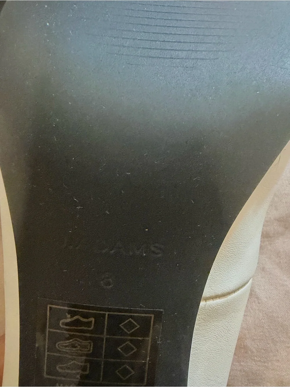 J. Adams Women's Black and White Tango T-Strap Heels